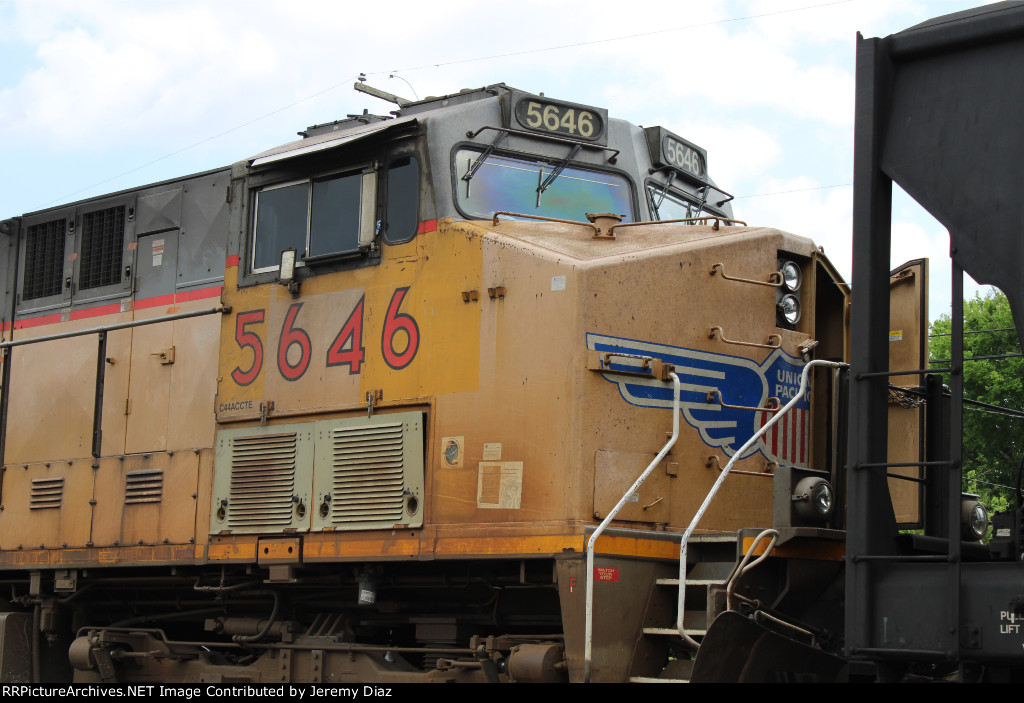 UP 5646 Cab